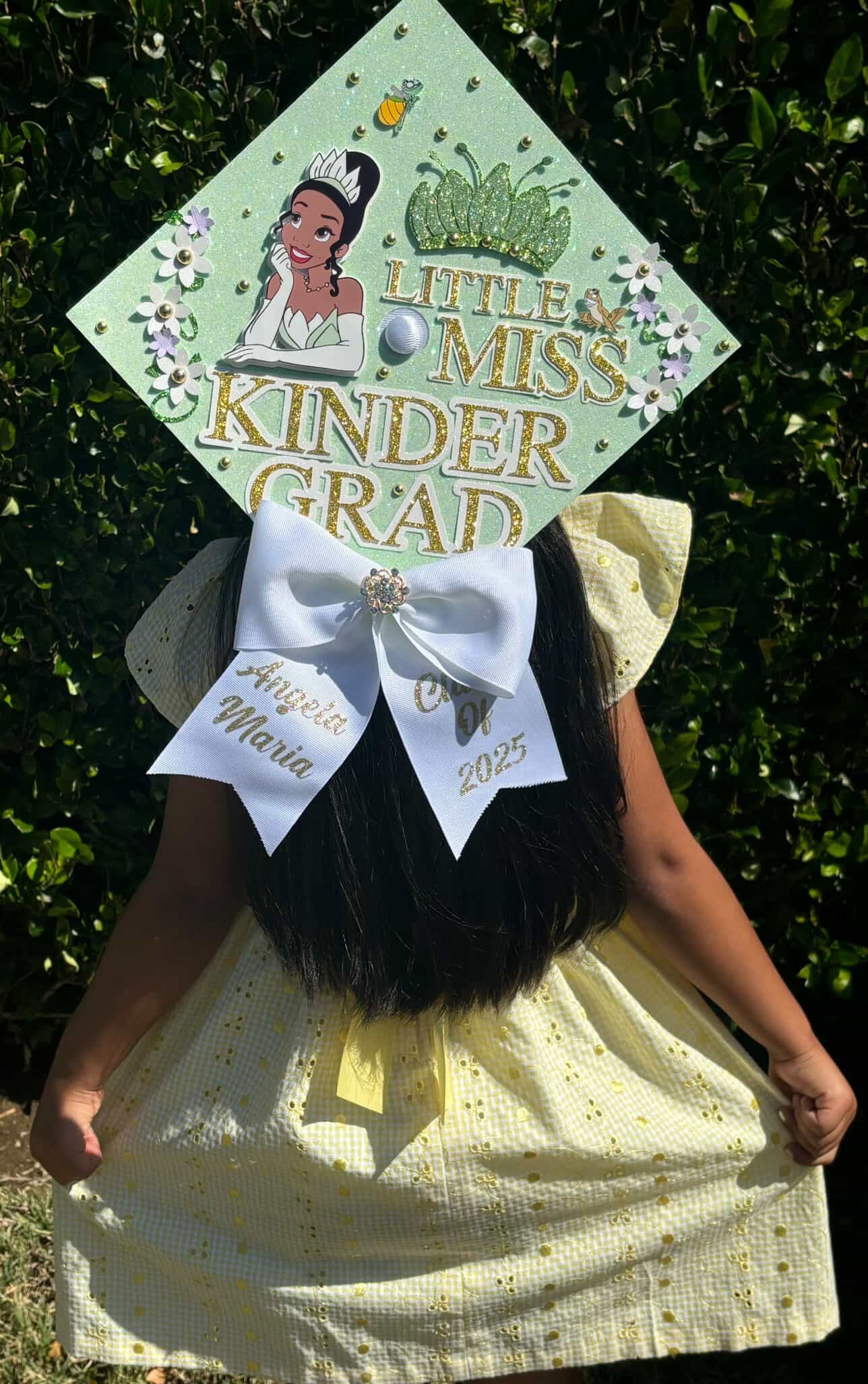 Princess Tiana Grad Cap Topper