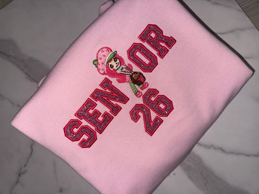 09 Strawberry Shortcake Embroidered