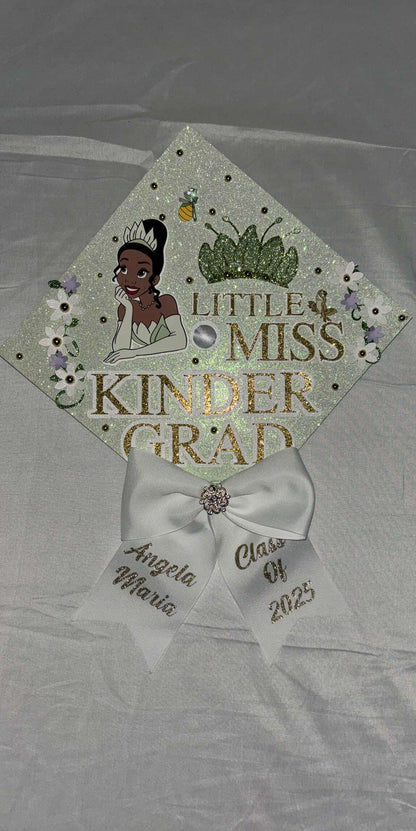 Princess Tiana Grad Cap Topper
