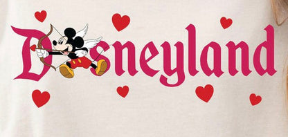 Mickey Mouse Cupid Embroidered