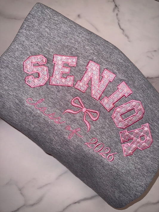 Senior Embroidered