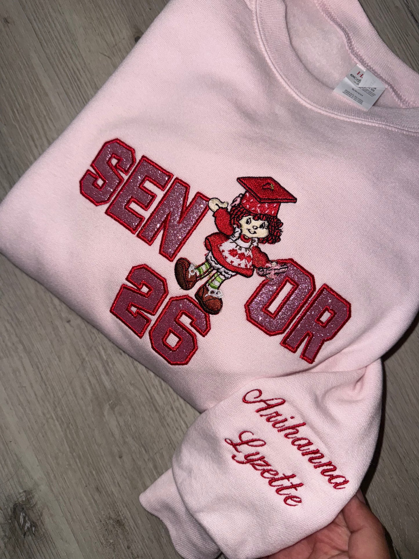 Embroidered Sleeve Design