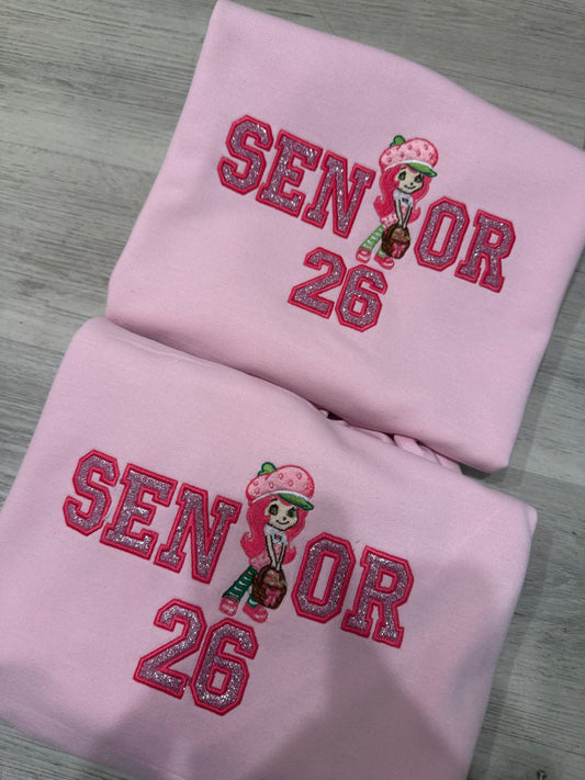 09 Strawberry Shortcake Embroidered