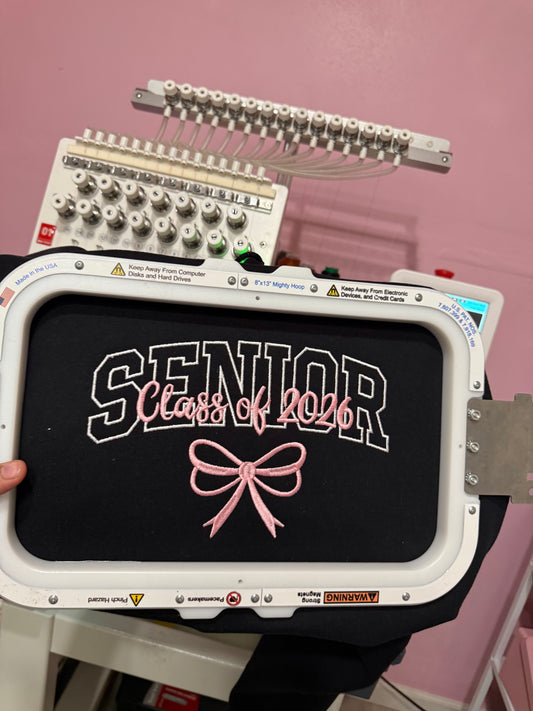 Senior 26 Embroidered
