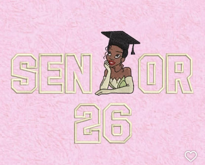 Tiana Senior Embroidered