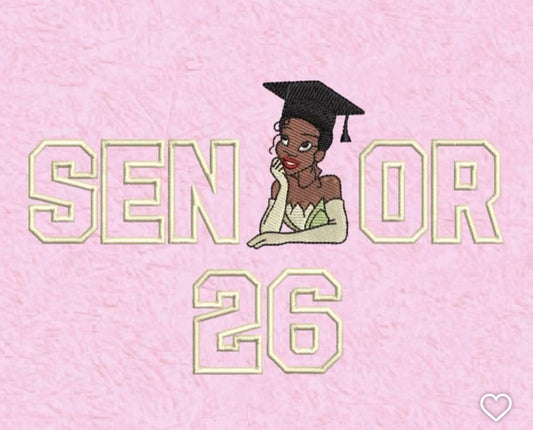 Tiana Senior Embroidered