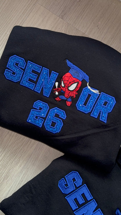 Spiderman embroidered