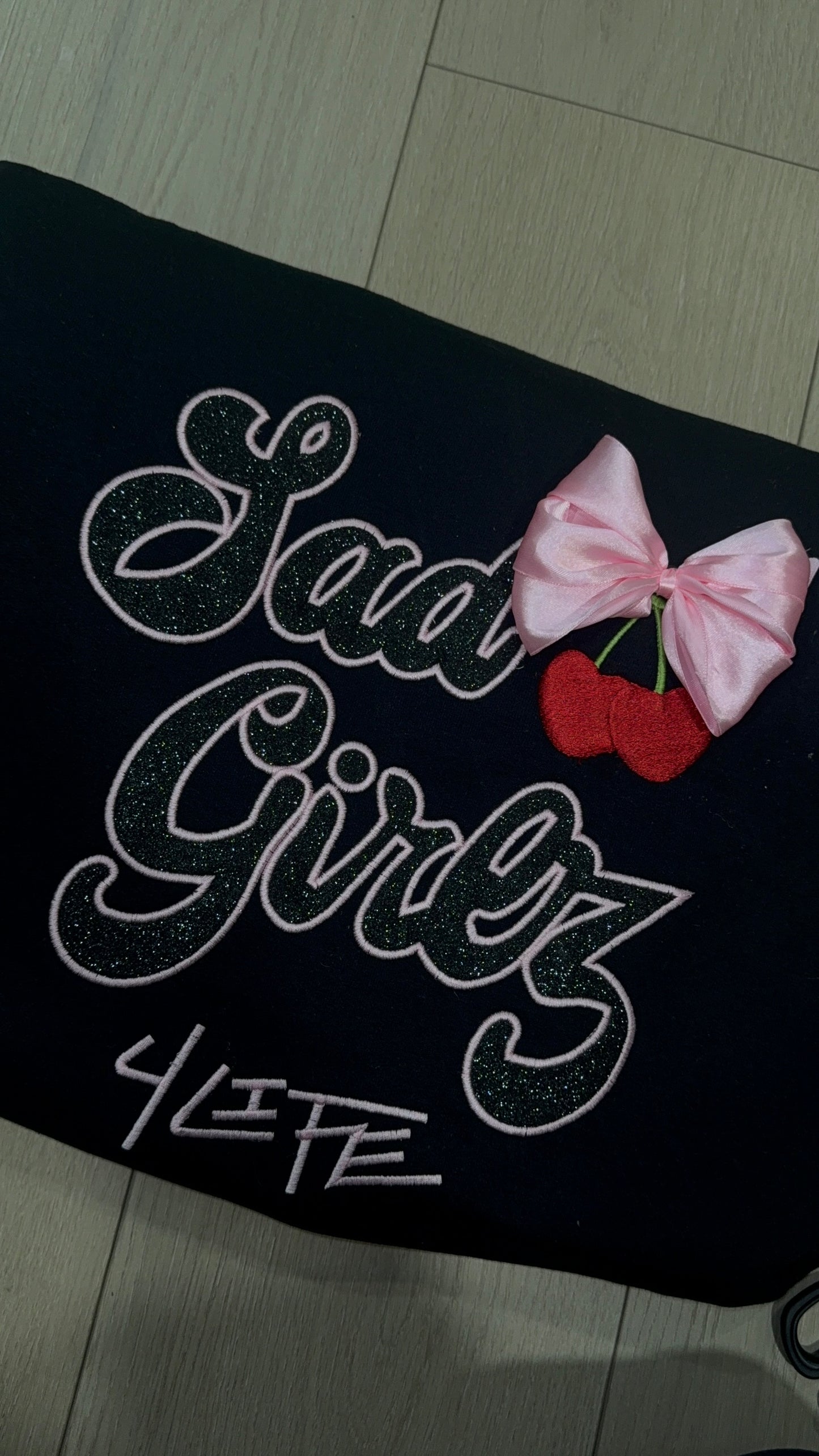 La Cherry Embroidered